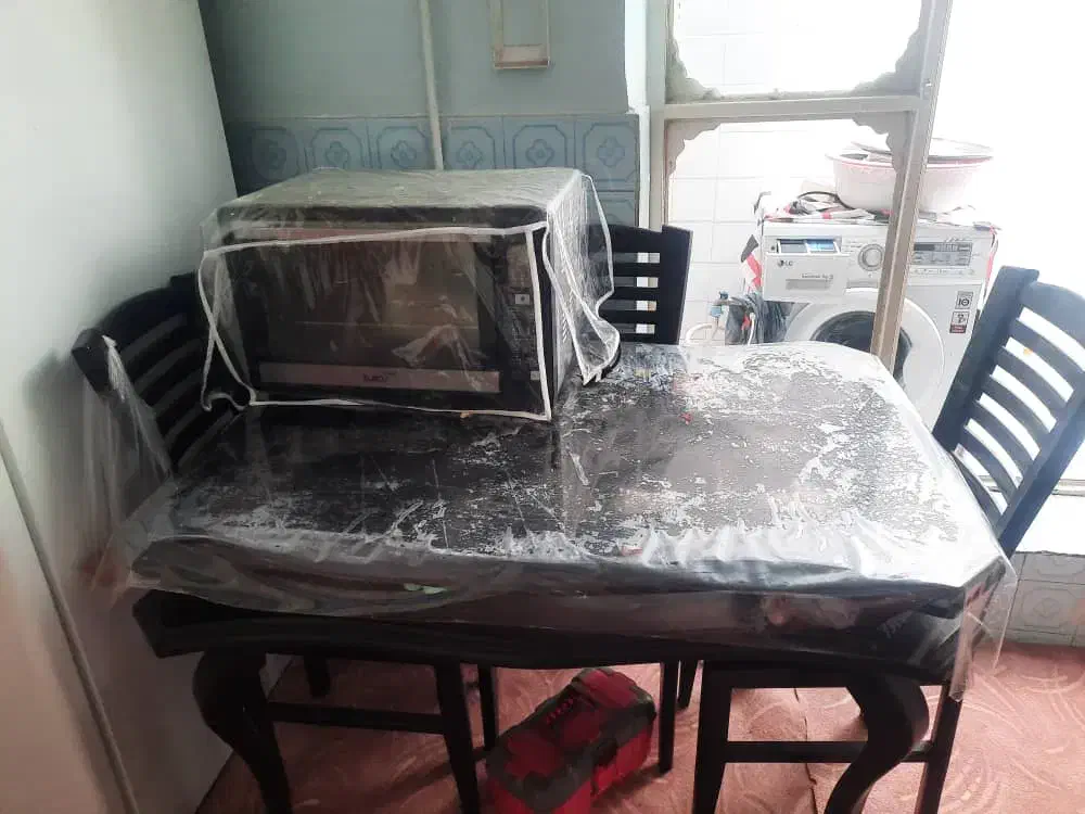 میز ناهار خوری|میز و صندلی غذاخوری|فیروزآباد (فارس), |دیوار