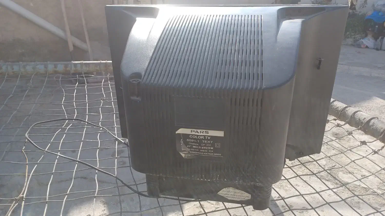 ۲ عددتلوزیون پارس ۲۱ اینچ|تلویزیون و پروژکتور|لنجان, |دیوار