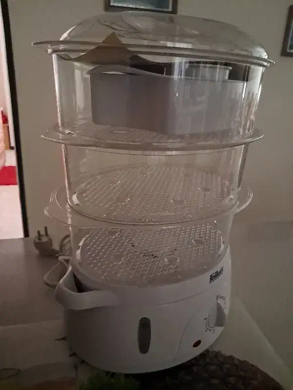 بخار پز ۳ طبقه نو|اجاق گاز و لوازم برقی پخت‌وپز|پردیس, فاز ۲|دیوار