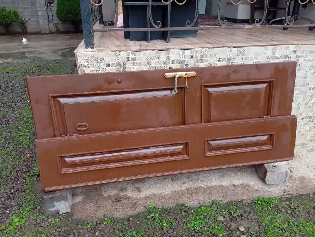 درب دو لنگه چوبی|مصالح و تجهیزات ساختمان|لولمان, |دیوار