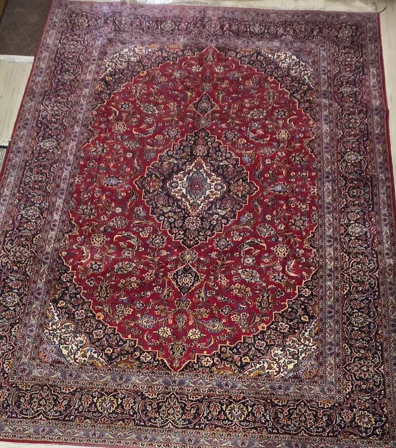 فرش دستبافت ۱۲ متر|فرش|اسلامشهر, باغ فیض|دیوار