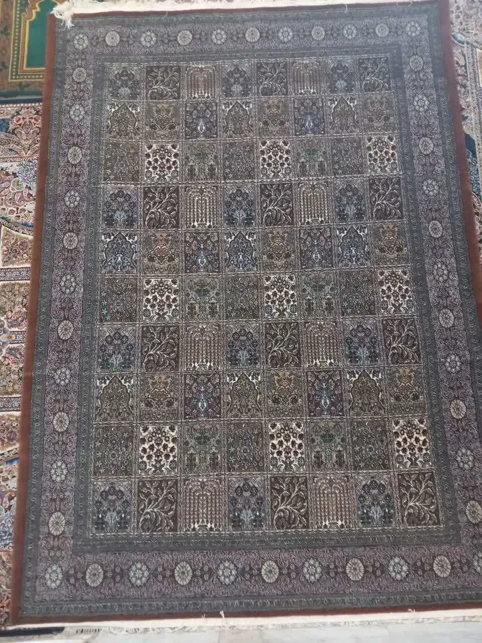 فرش دست بافت 9متری کرک|فرش|کهک, |دیوار