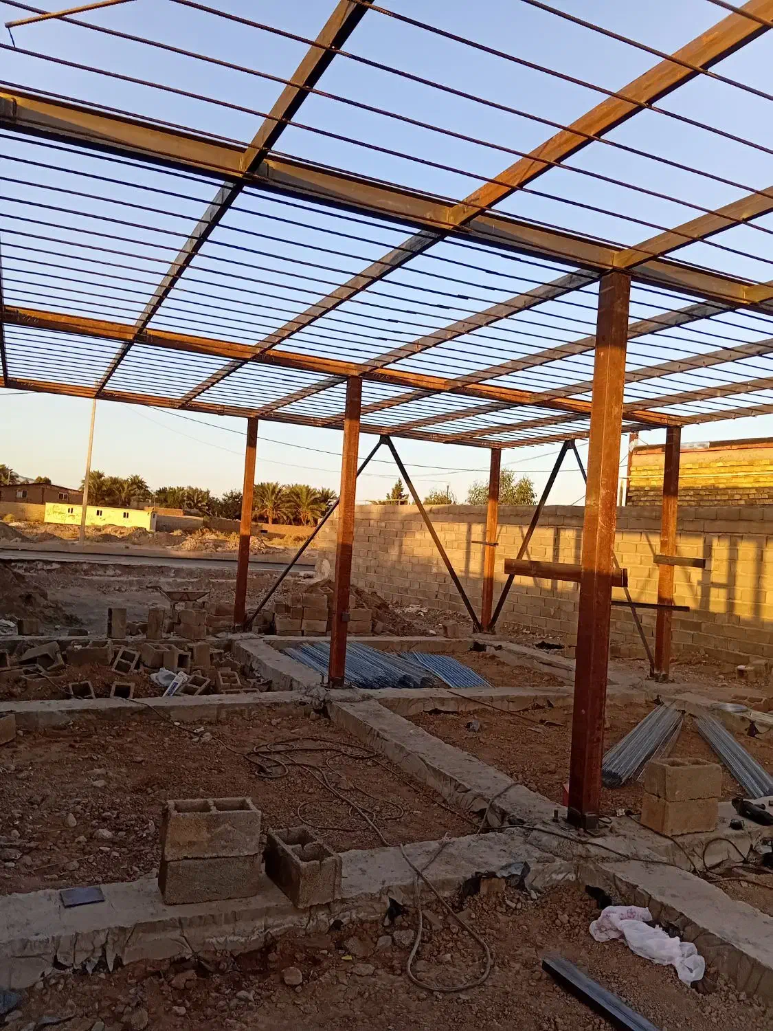 جوشکاری  اسکلت وسوله وقفسه بندی سردخانه|خدمات پیشه و مهارت|بم, |دیوار