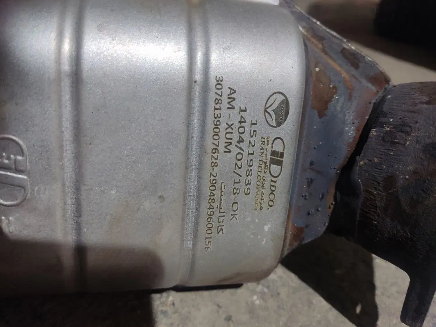 کاتالیست پژو یورو 4 دلکو اصلی|قطعات یدکی و لوازم جانبی|همدان, |دیوار