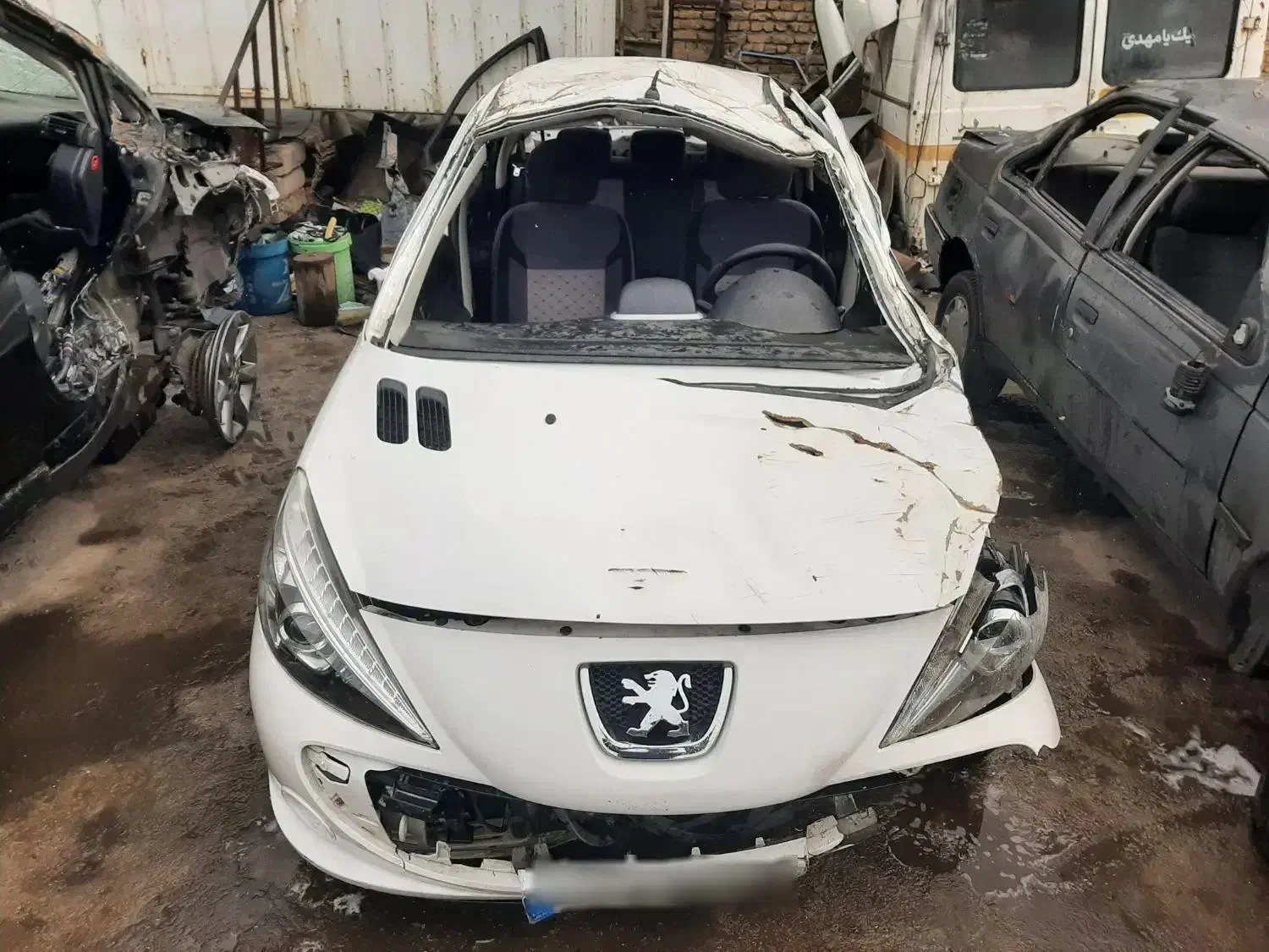 تصادفی چپی پژو 207 موتور tu3 موتور کوچک 1402|خودرو سواری و وانت|تهران, امیریه|دیوار