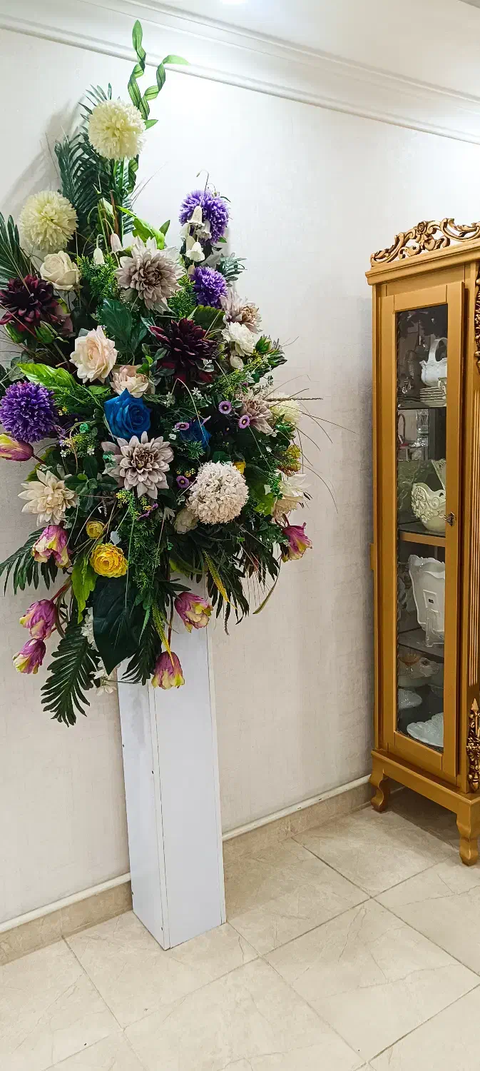 گل بزرگ 3 متری|گل مصنوعی|ارومیه, |دیوار