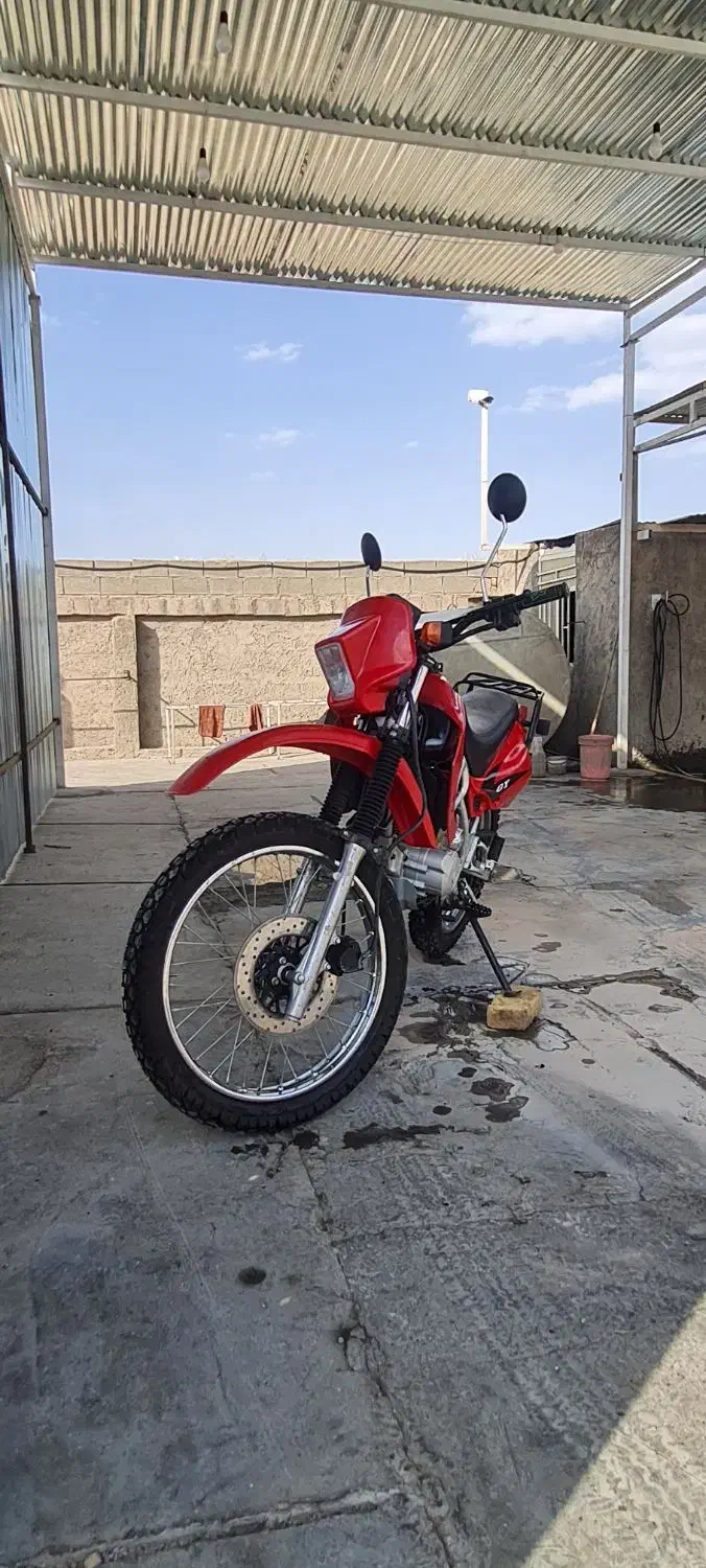 تریل ۲۰۰ پلاک ملی|موتورسیکلت|آباده, |دیوار