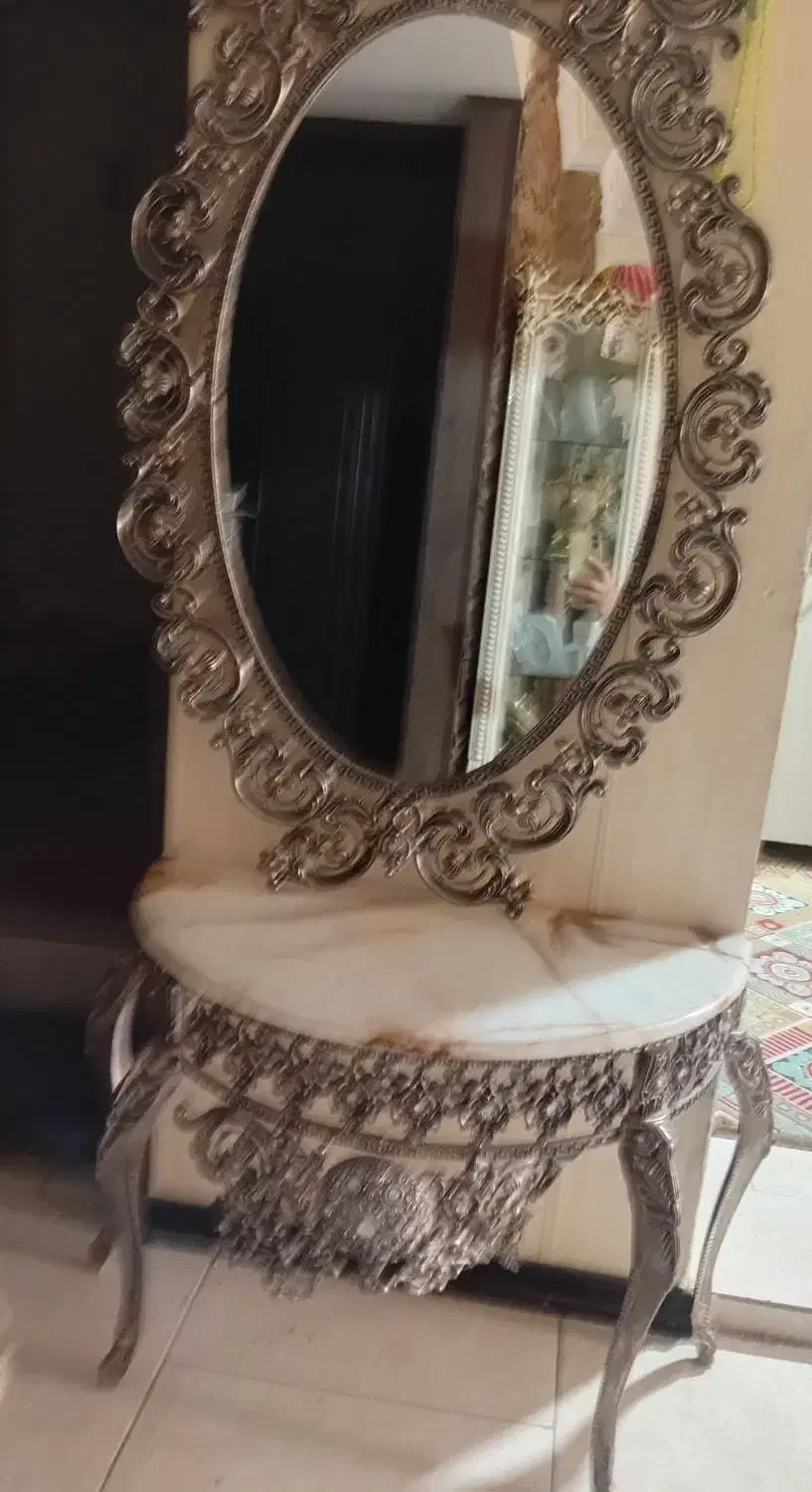 اینه وکنسول درحدنو|بوفه، ویترین، کنسول|مشهد, طلاب|دیوار