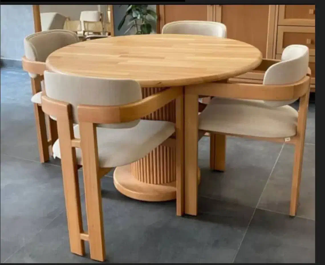 فروش ویژه میز ناهارخوری برند پویا چوب|میز و صندلی غذاخوری|تهران, باغ فیض|دیوار