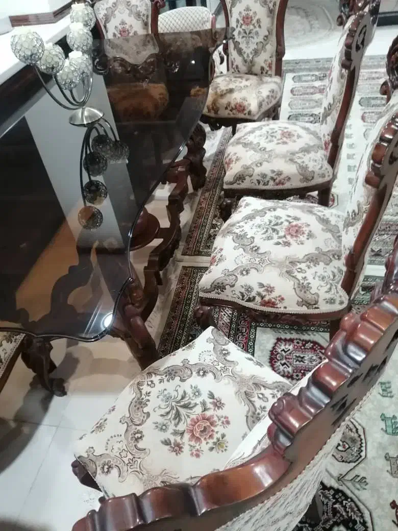 میز ناهارخوری|میز و صندلی غذاخوری|یاسوج, |دیوار