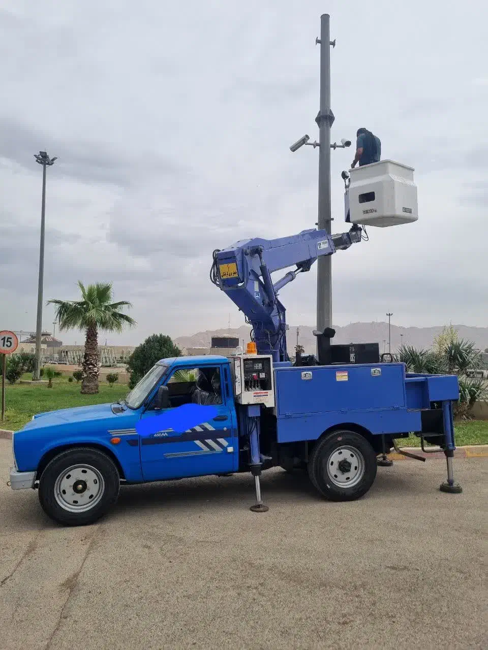 اجاره بالابر وانت خاور نیسان لجور جرثقیل|خدمات حمل و نقل|تهران, پاسداران|دیوار