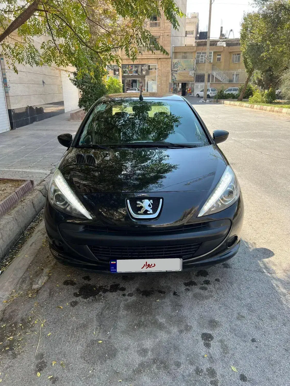 207مشکی مدل 400|خودرو سواری و وانت|شیراز, شهرک ولیعصر|دیوار