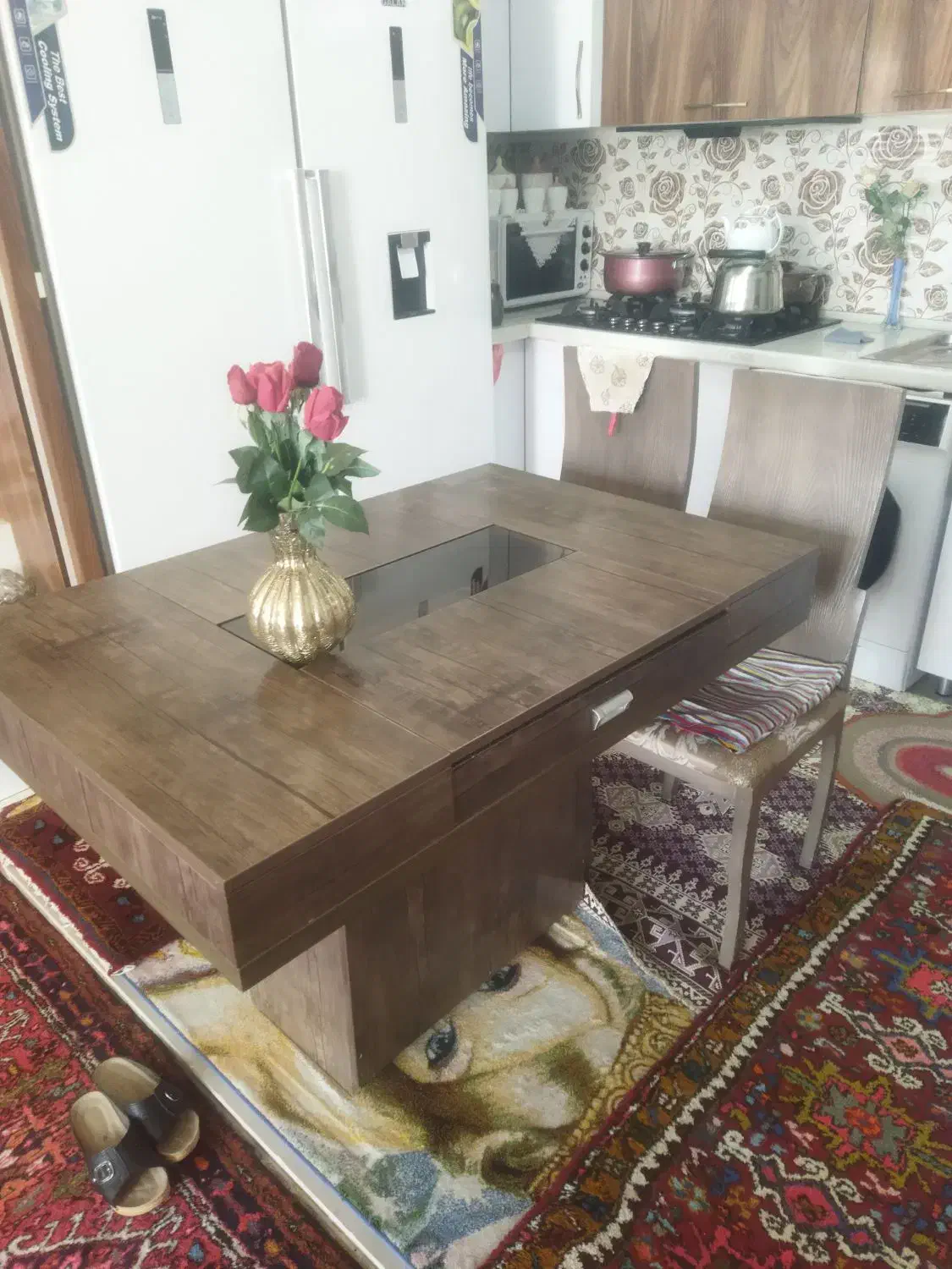 ناهارخوری ۶نفره|میز و صندلی غذاخوری|اهر, |دیوار