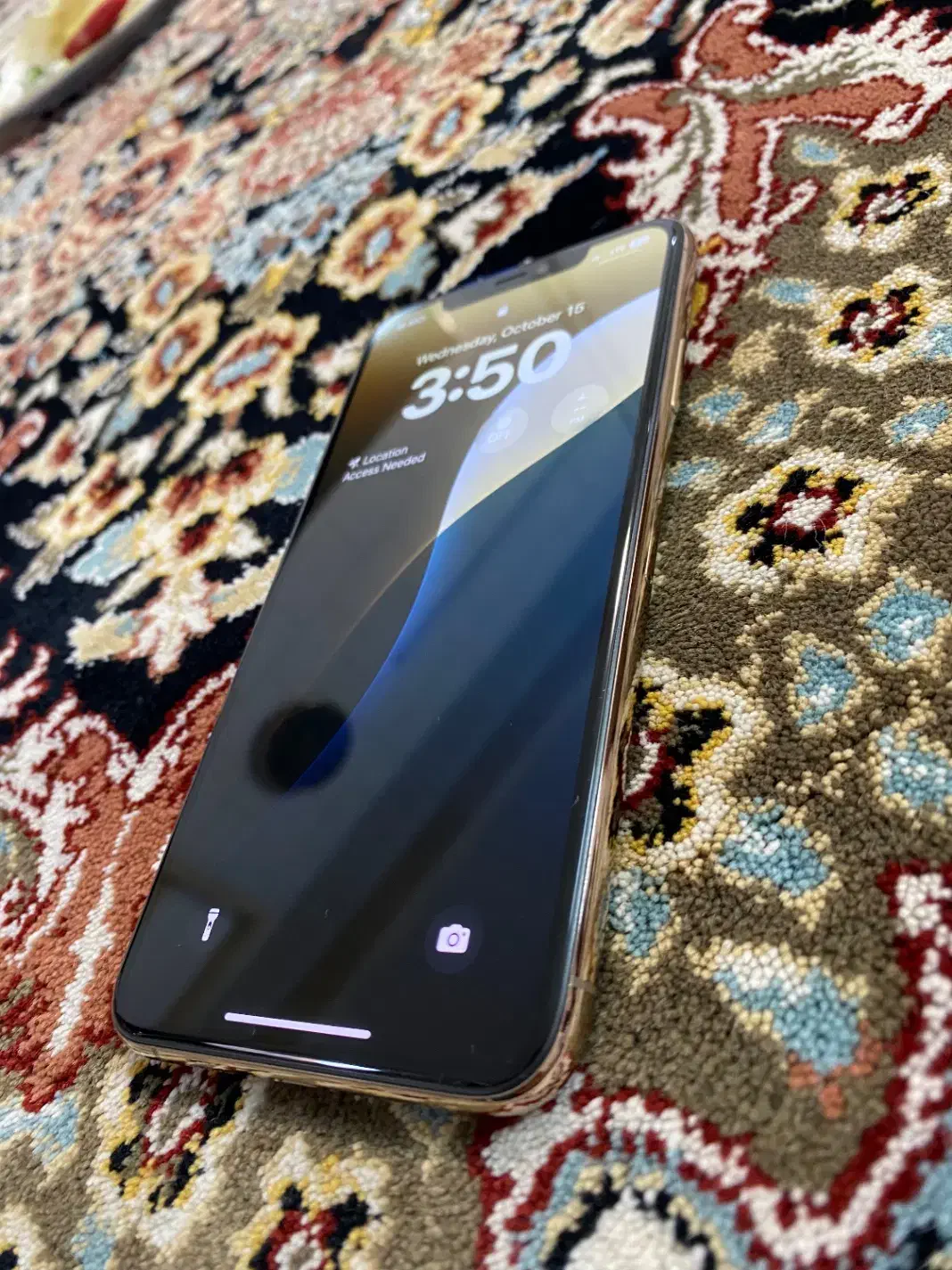 آیفون 11 pro max گلد امارات|موبایل|آران و بیدگل, |دیوار