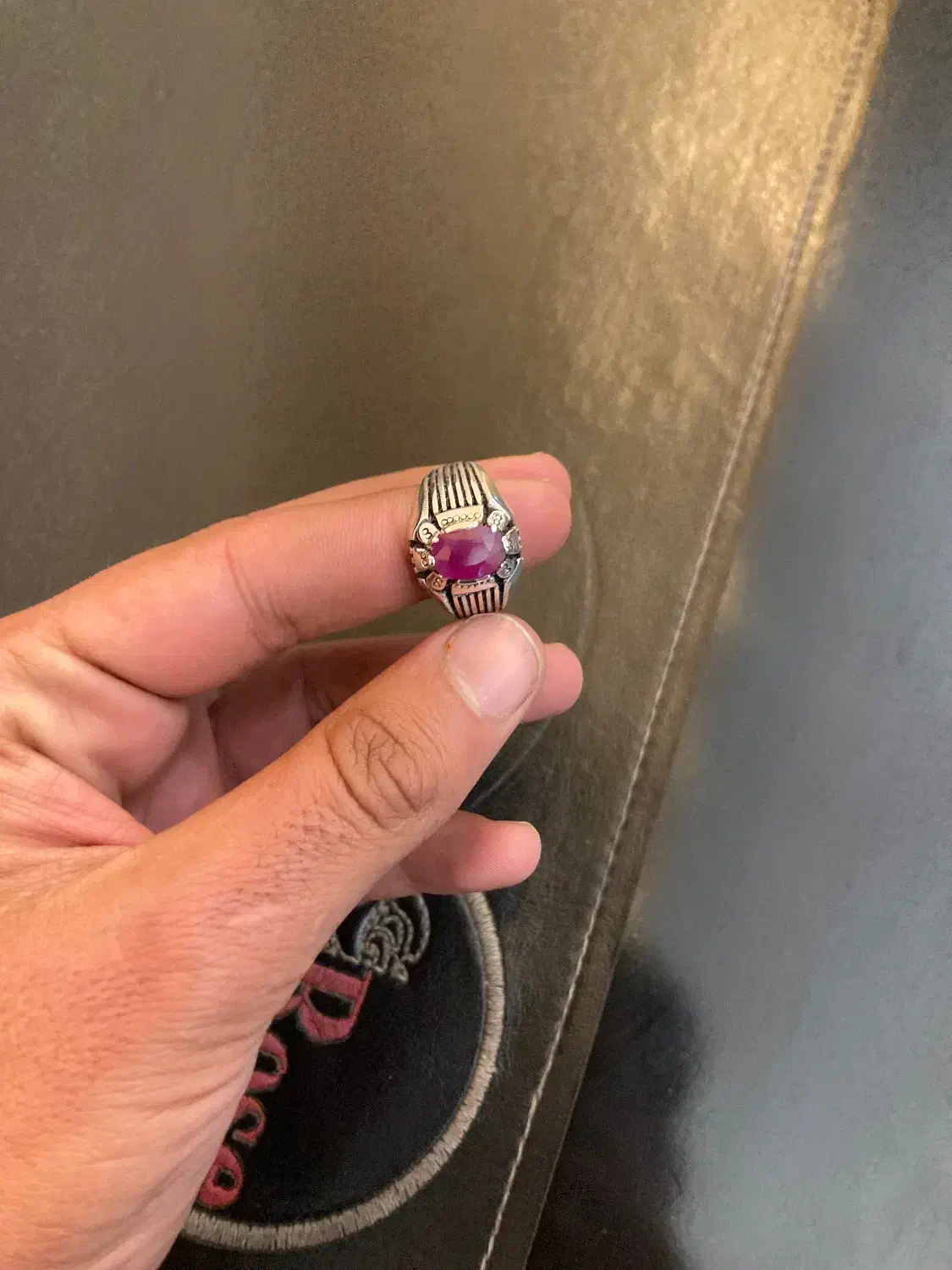 انگشتر یاقوت برمه|جواهرات|تبریز, |دیوار