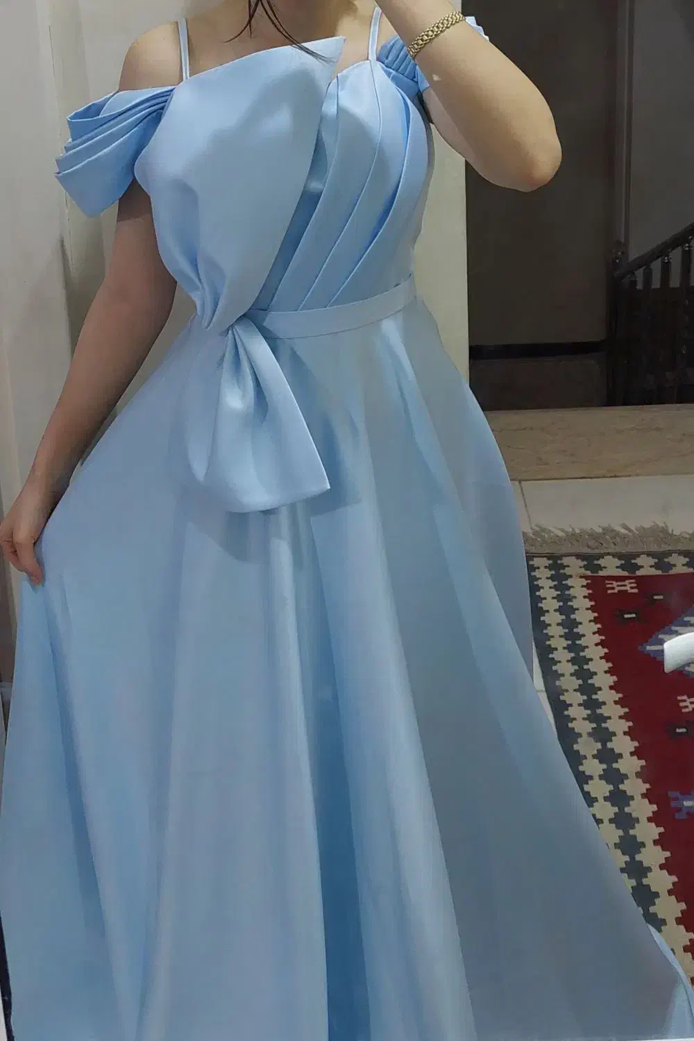 لباس شب آبی پاستیلی|لباس|جم, |دیوار