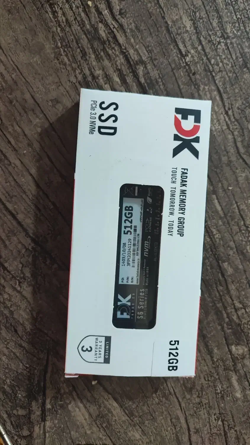 ssd m2 fdk 512gig|قطعات و لوازم جانبی رایانه|کرمانشاه, |دیوار