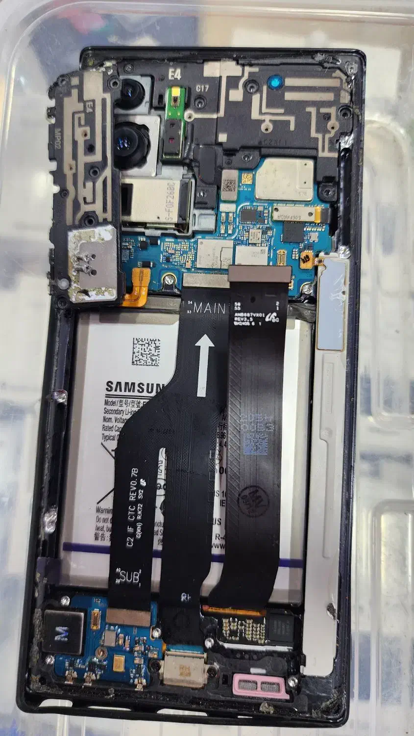 فروش برد سالم با کارتون و ریجستر نوت ۲۰اولترا|لوازم جانبی موبایل و تبلت|نظرآباد, شهرک سید جمال الدین|دیوار