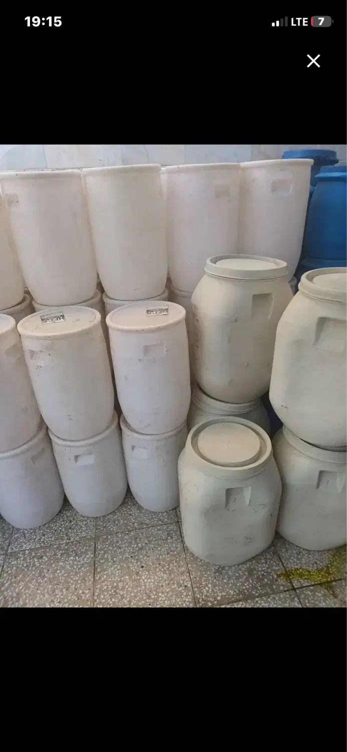 گالن ۵۰کیلویی|ظروف نگهدارنده، پلاستیکی، یک‌بارمصرف|اصفهان, شاهد|دیوار