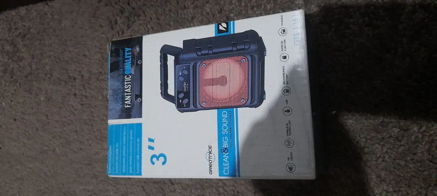 اسپیکربلوتوثی کاملا نو|پخش‌کننده همراه|تهران, وصفنارد|دیوار