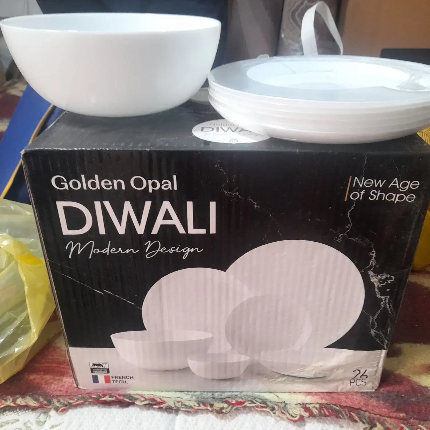 سرویس آرکوپال گلدن اوپال|ظروف سرو و پذیرایی|فردیس, منظریه|دیوار