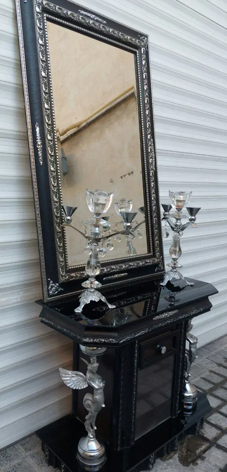 آیینه و کنسول و شمعدان|بوفه، ویترین، کنسول|اندیشه, اندیشه فاز ۵|دیوار