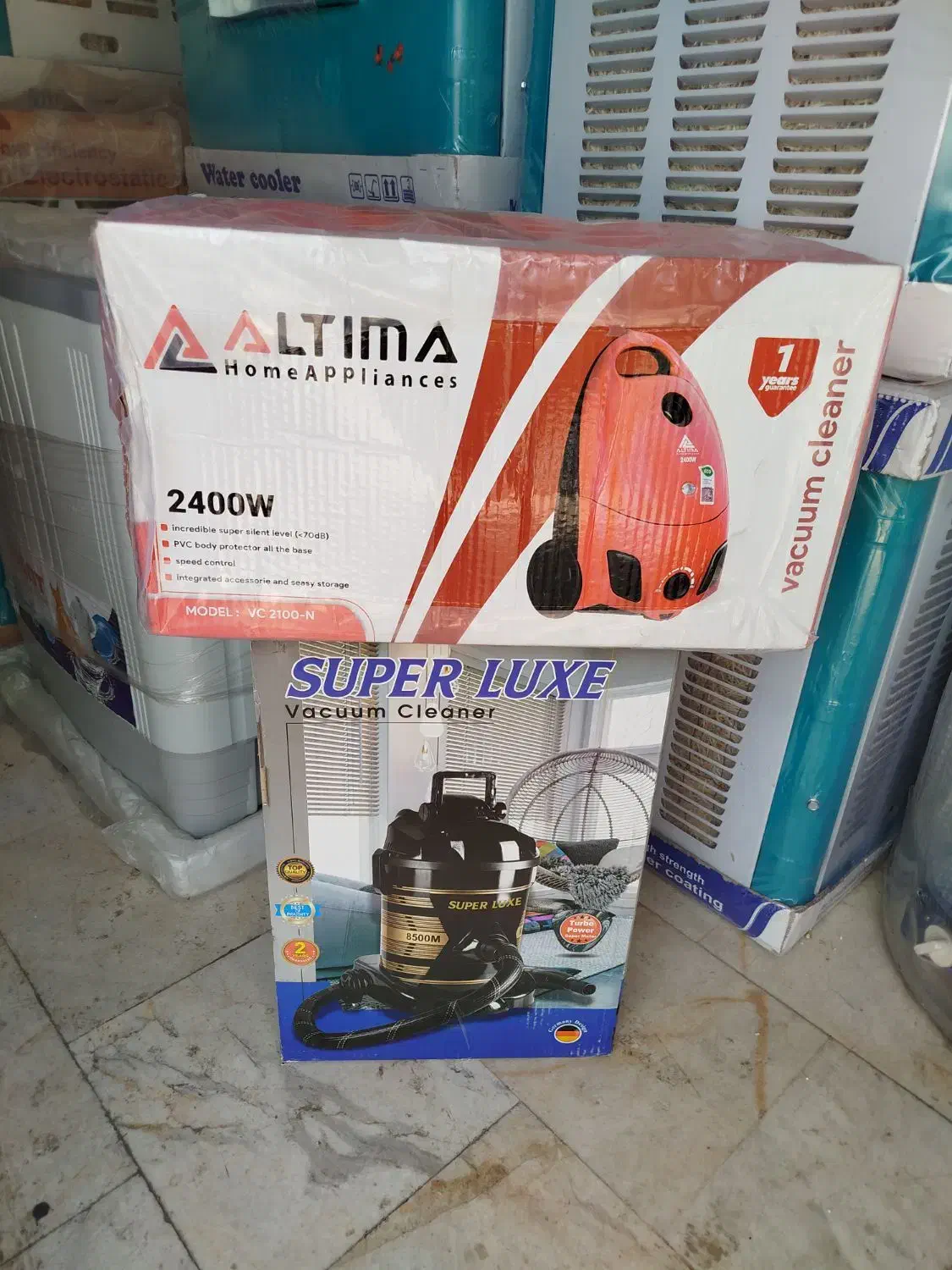 جارو برقی سطلی وخوابیده|جاروبرقی، جارو شارژی، بخارشو|اقلید, |دیوار