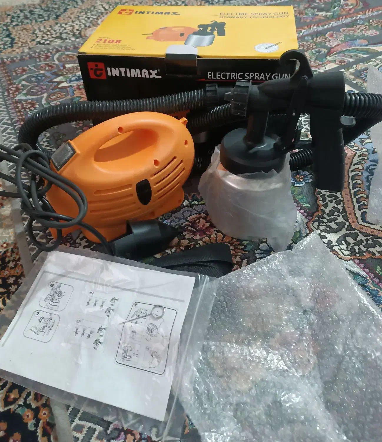 پیستوله رنگ|ابزارآلات|ارومیه, |دیوار