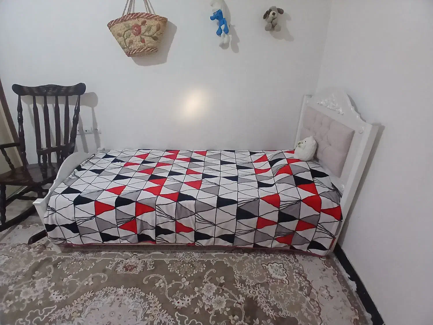 تخت ۱نفره نو|تخت و سرویس خواب|پاکدشت, پاکدشت (مامازند)|دیوار