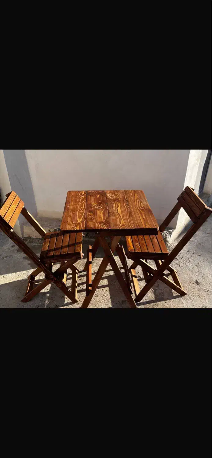 میز و صندلی چوبی|میز و صندلی غذاخوری|بندر ماهشهر, |دیوار