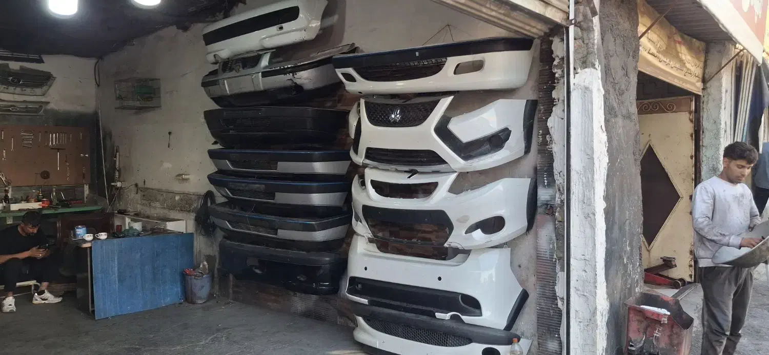 سپر جلو۴۰۵ استوک بانصب ۱۵۰۰|قطعات یدکی و لوازم جانبی|فردیس, فردیس|دیوار