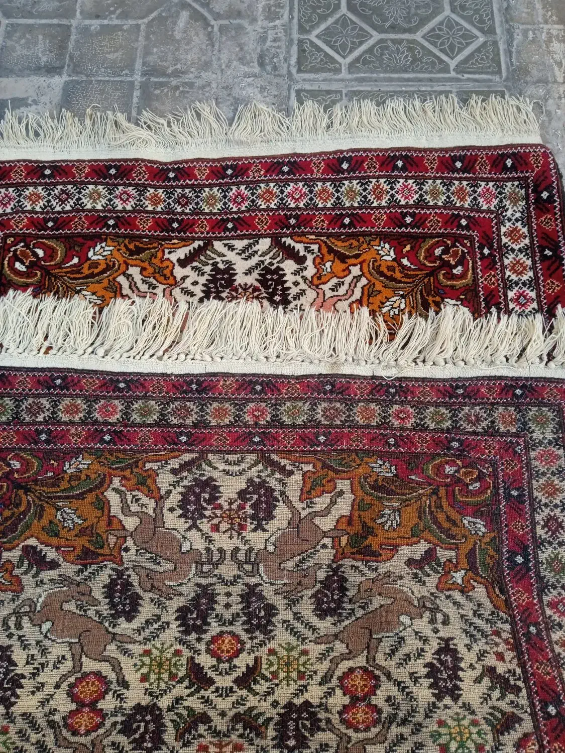 قالیچه دستباف نو|فرش|تربت‌حیدریه, مظفریه|دیوار