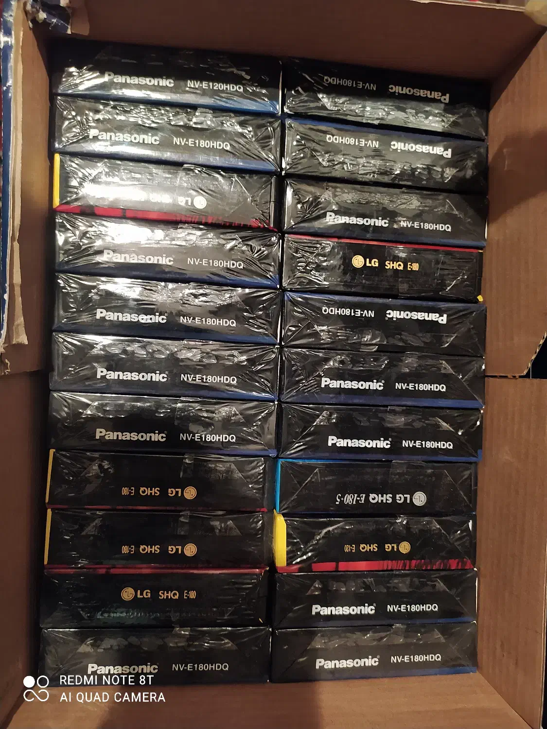 نوارهای ویدیوی وی اچ اس ۱۲۰ و ۱۸۰ دقیقه ای|پخش‌کننده DVD و ویدیو|تهران, کوی بیمه|دیوار