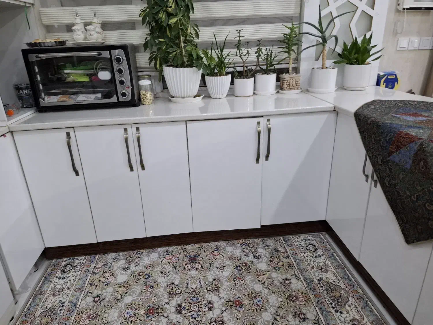 کابینت ام دی اف هایگلاس براق|آبچکان و نظمدهنده ظروف|کاشمر, |دیوار