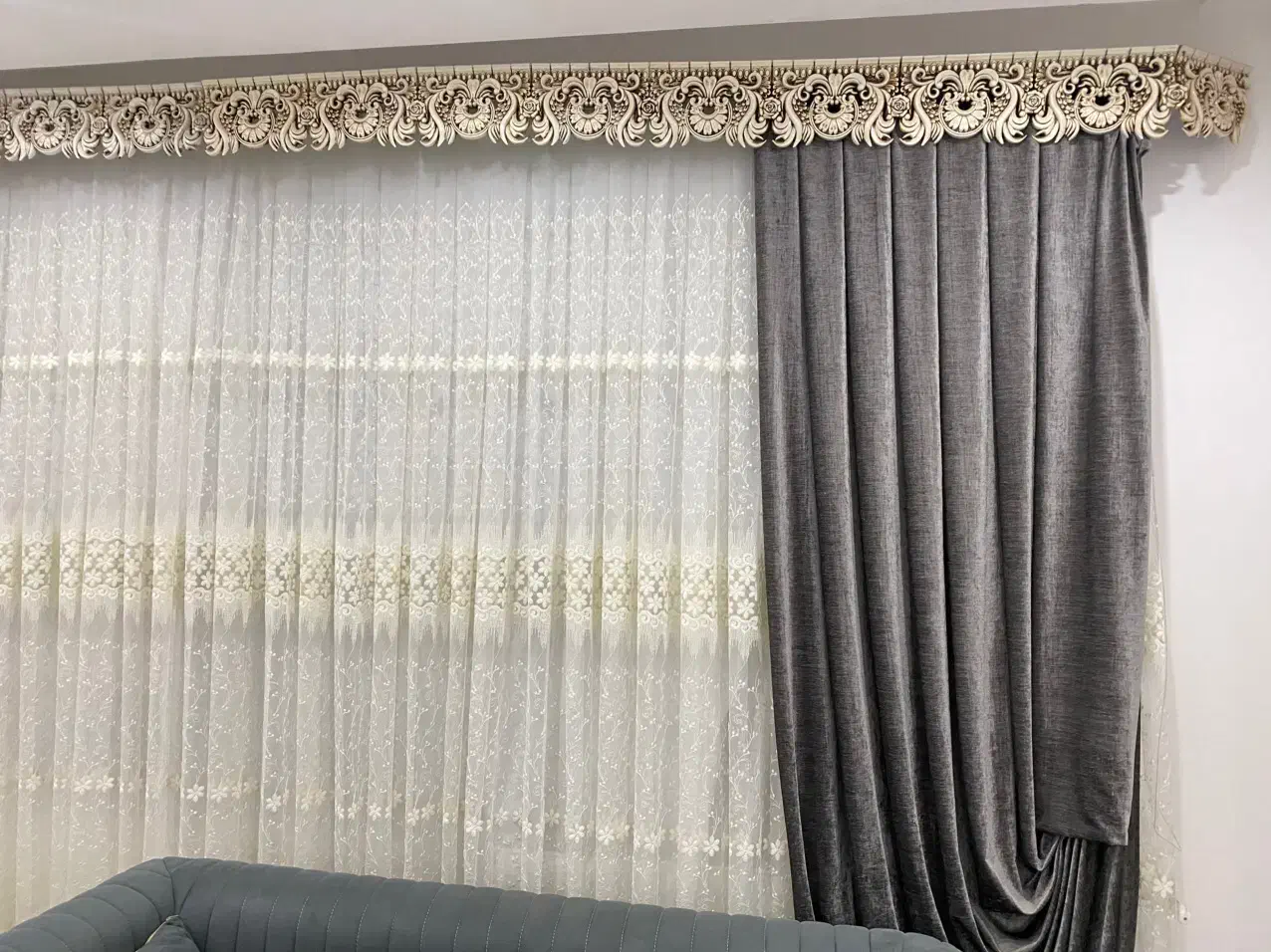 پرده شیک و کم کارکرد|پرده، رانر، رومیزی|شیروان (خراسان), |دیوار