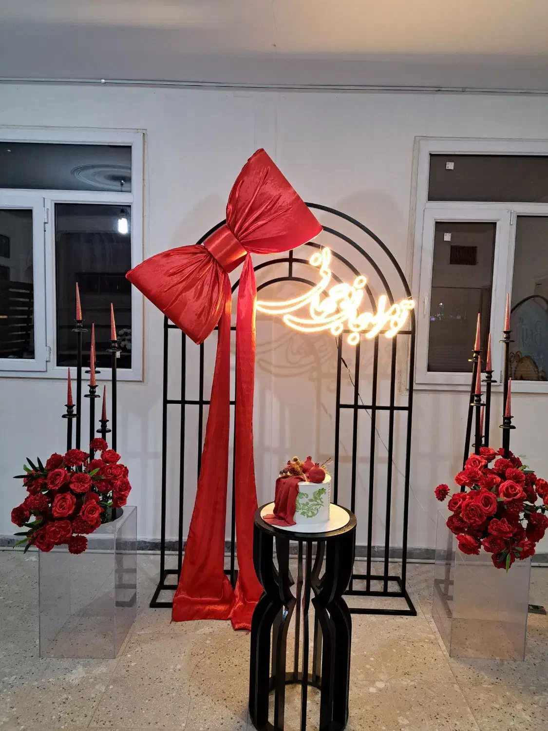 یلدا،عقد،دکوربله برون،جشن یلدا،بادکنک ارایی|خدمات پذیرایی، مراسم|پاکدشت, حصار امیر|دیوار