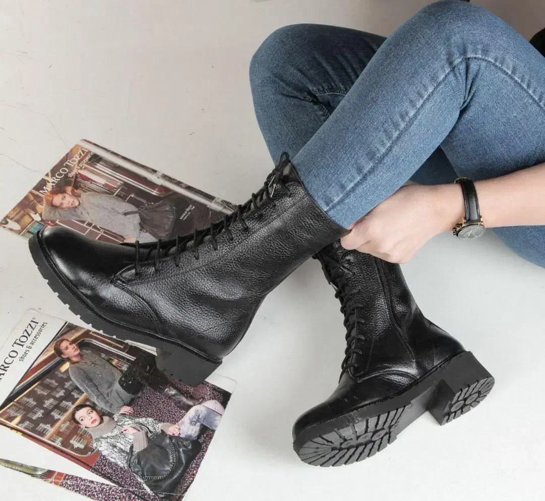 نیم بوت چرم گاوی|کیف، کفش، کمربند|بیرجند, |دیوار