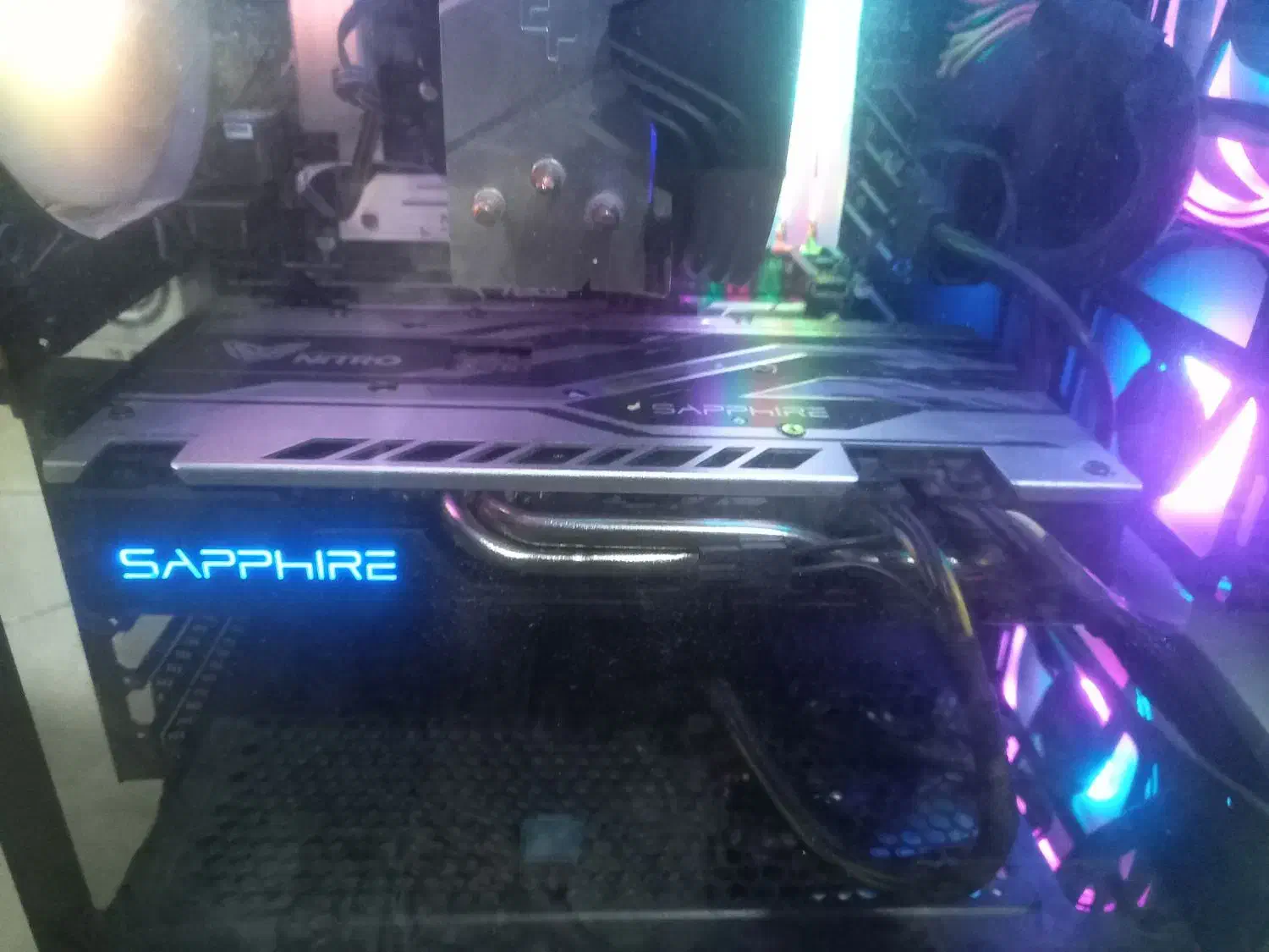 کارت گرافیک +rx580 nitro|قطعات و لوازم جانبی رایانه|تهران, نارمک جنوبی|دیوار