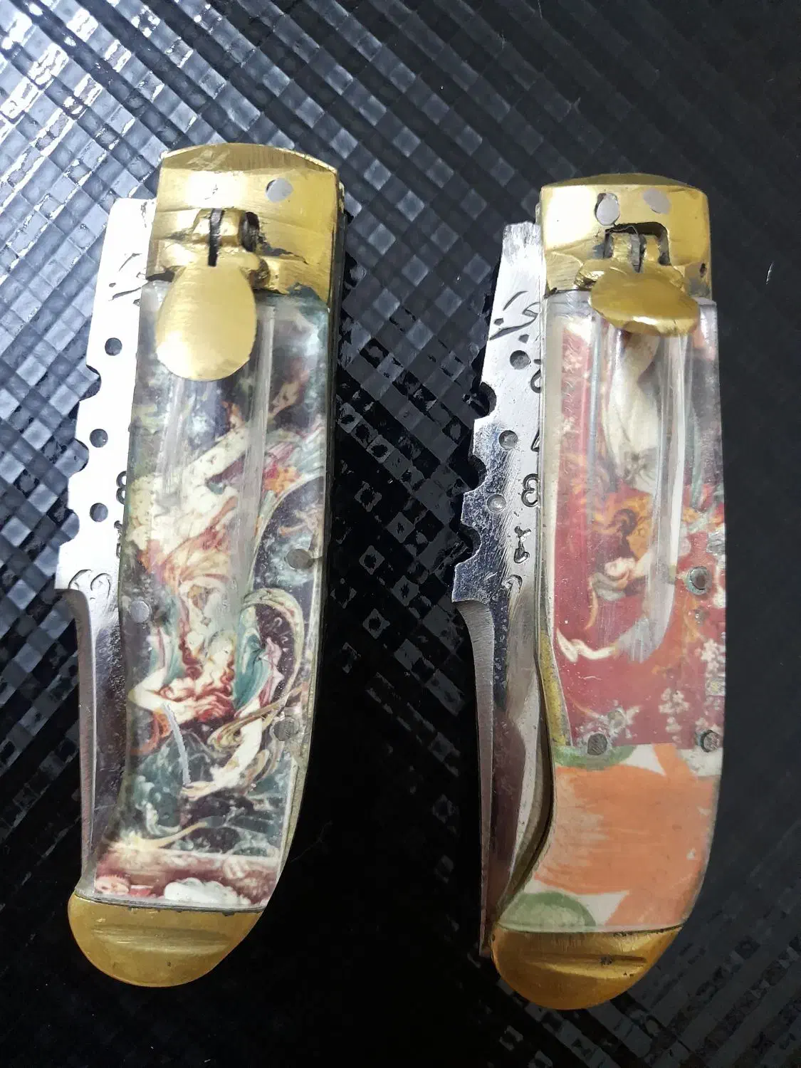 چاقو قدمت دار|کلکسیون اشیاء عتیقه|کاشان, قطب راوندی|دیوار