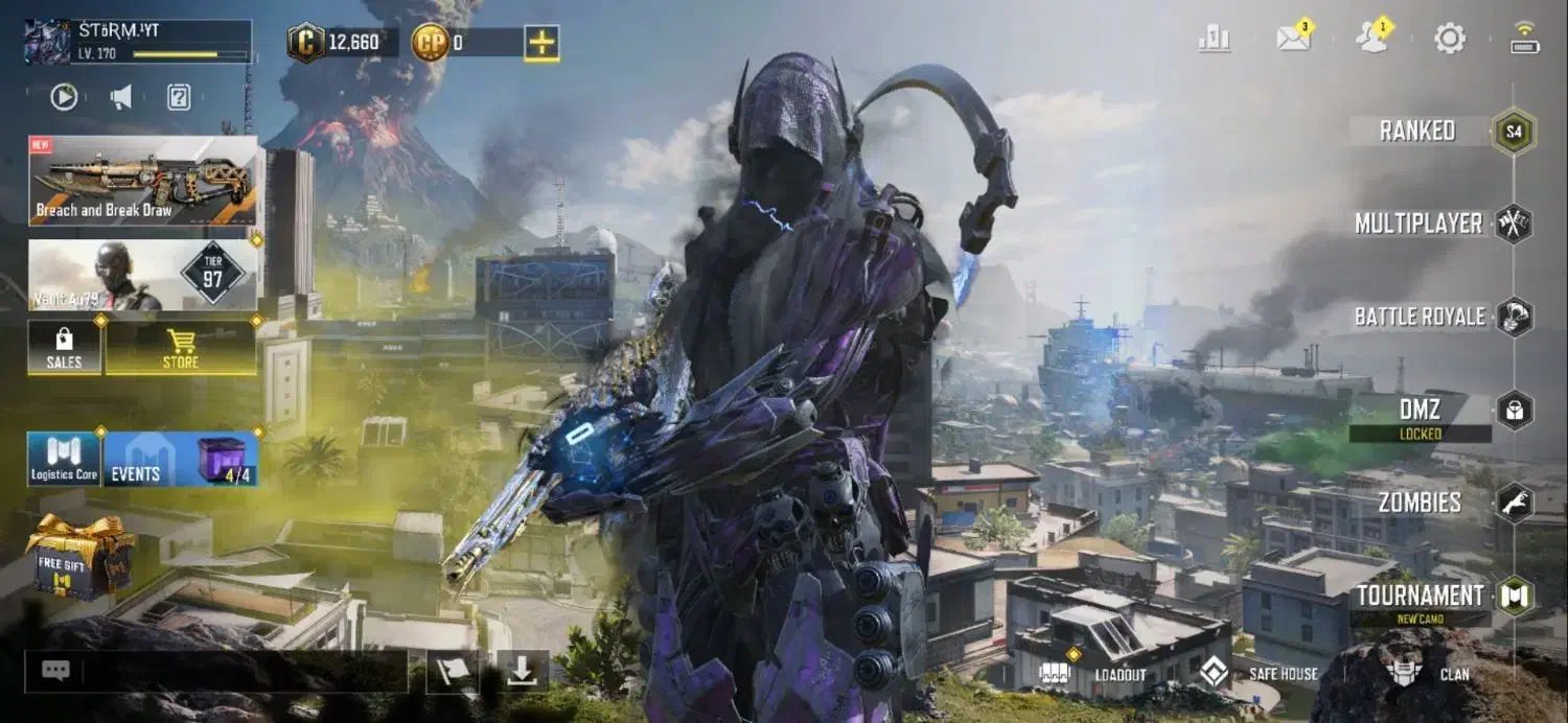 اکانت کالاف طاق با فری فایر کلش پاپجی کلش رویال جم|کنسول، بازی ویدئویی و آنلاین|افزر, |دیوار