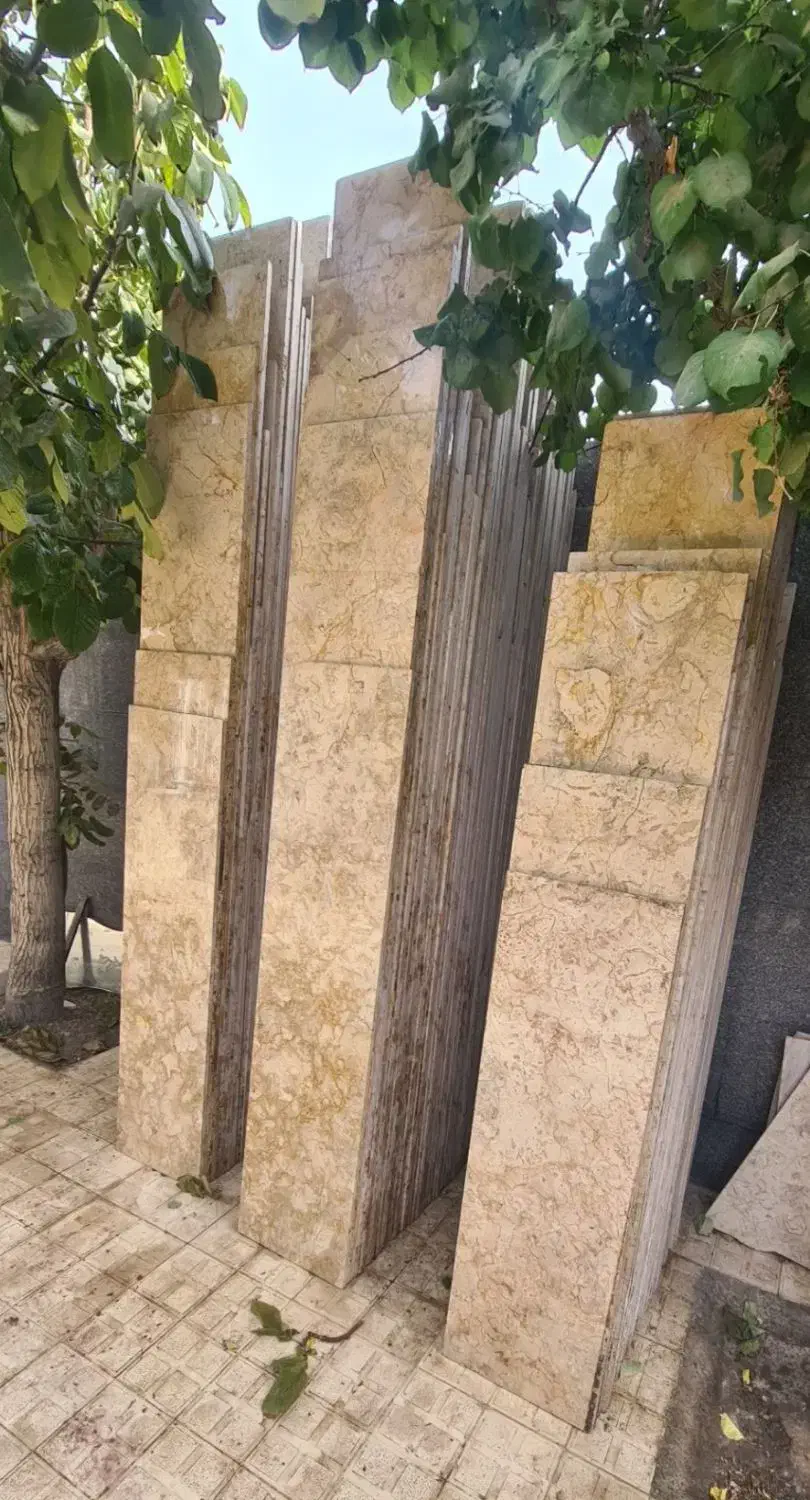 140 متر سنگ مرمریت پرطلاووسی، زیر قیمت|مصالح و تجهیزات ساختمان|گلبهار, شهر جدید گلبهار|دیوار