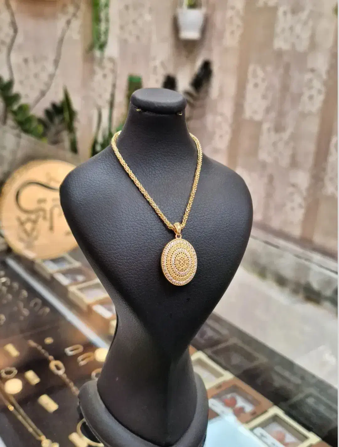 زنجیر میرو و پلاک آوا بدون اجرت فقط با ۶ درصد|جواهرات|رشت, فلسطین|دیوار