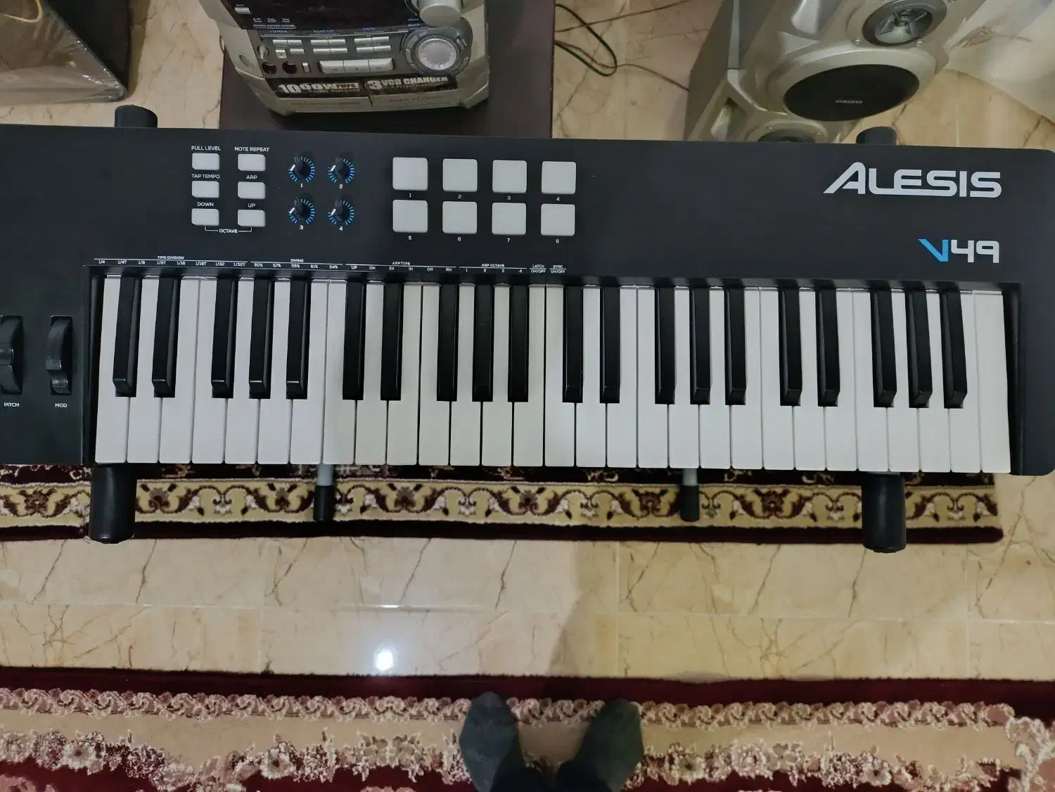 میدی کیبورد alesis49|پیانو، کیبورد، آکاردئون|ارومیه, |دیوار