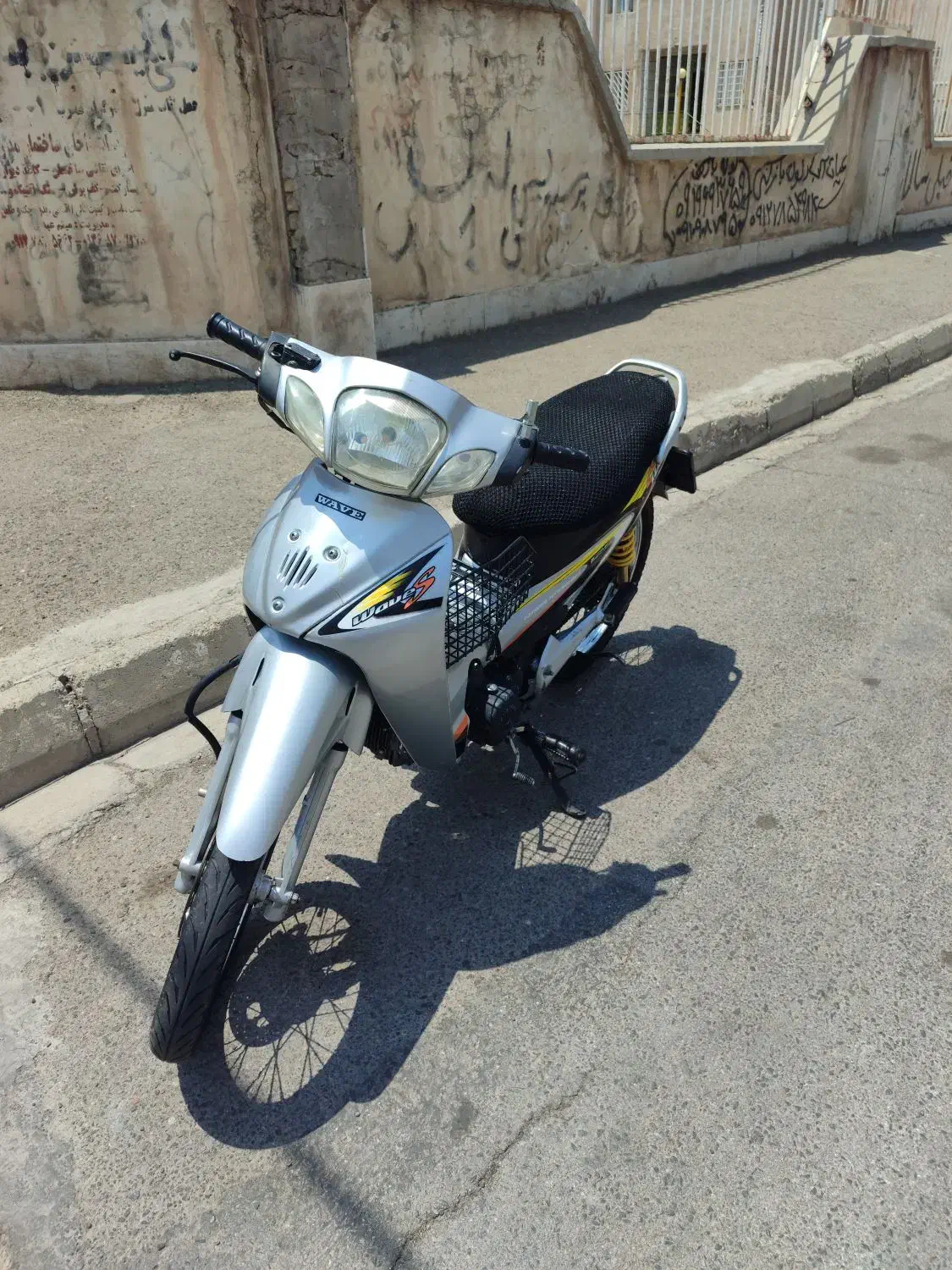 موتور طرح ویو 125|موتورسیکلت|قزوین, |دیوار