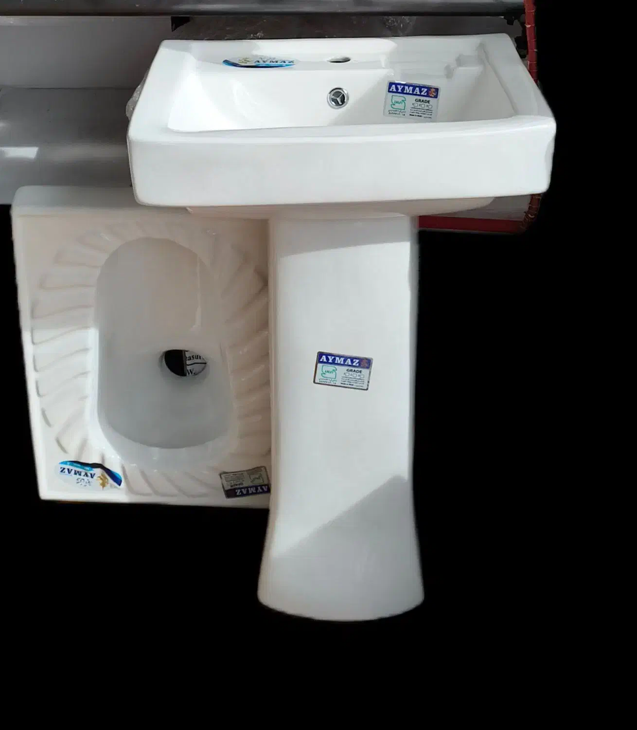 کاسه توالت و روشویی به قیمت کارخانه|لوازم سرویس بهداشتی|اردبیل, |دیوار