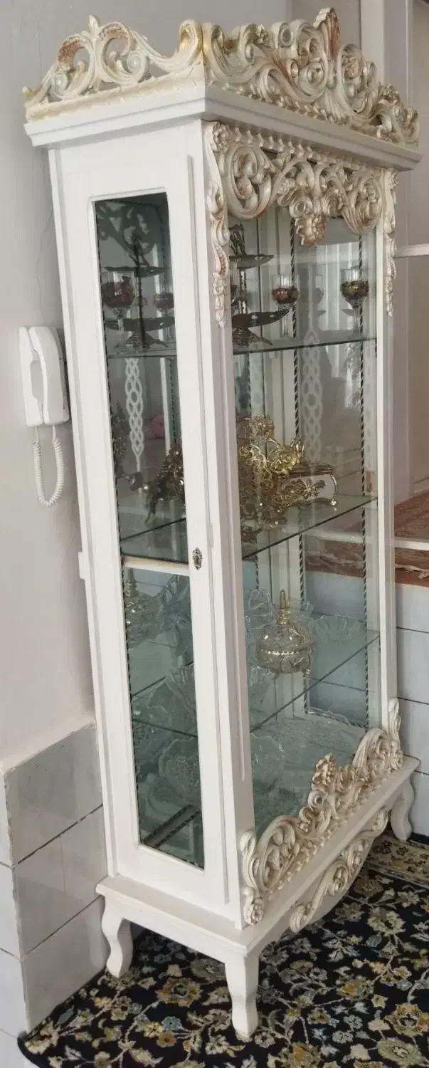 بوفه گنجه ویترین|بوفه، ویترین، کنسول|کاشمر, |دیوار