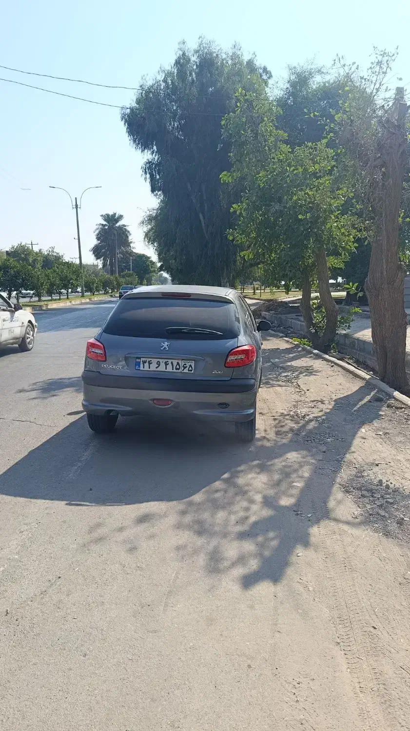 پژو۲۰۶تیپ۲ مدل ۸۶|خودرو سواری و وانت|عنبرآباد, |دیوار