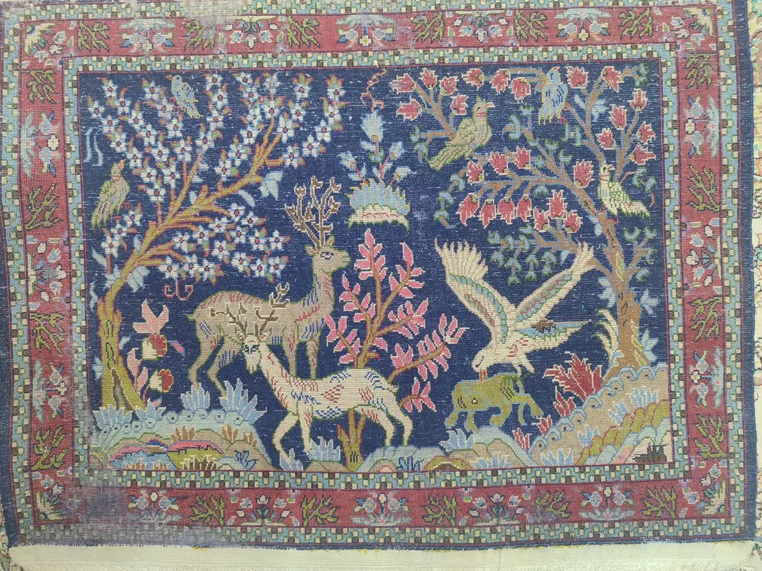 تابلو دستباف  شیک 70*100|فرش|تهران, هروی|دیوار