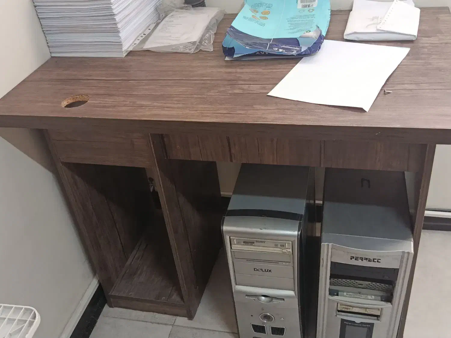 میز چوبی اداری میز پی سی|میز تحریر و کامپیوتر|تهران, صادقیه|دیوار