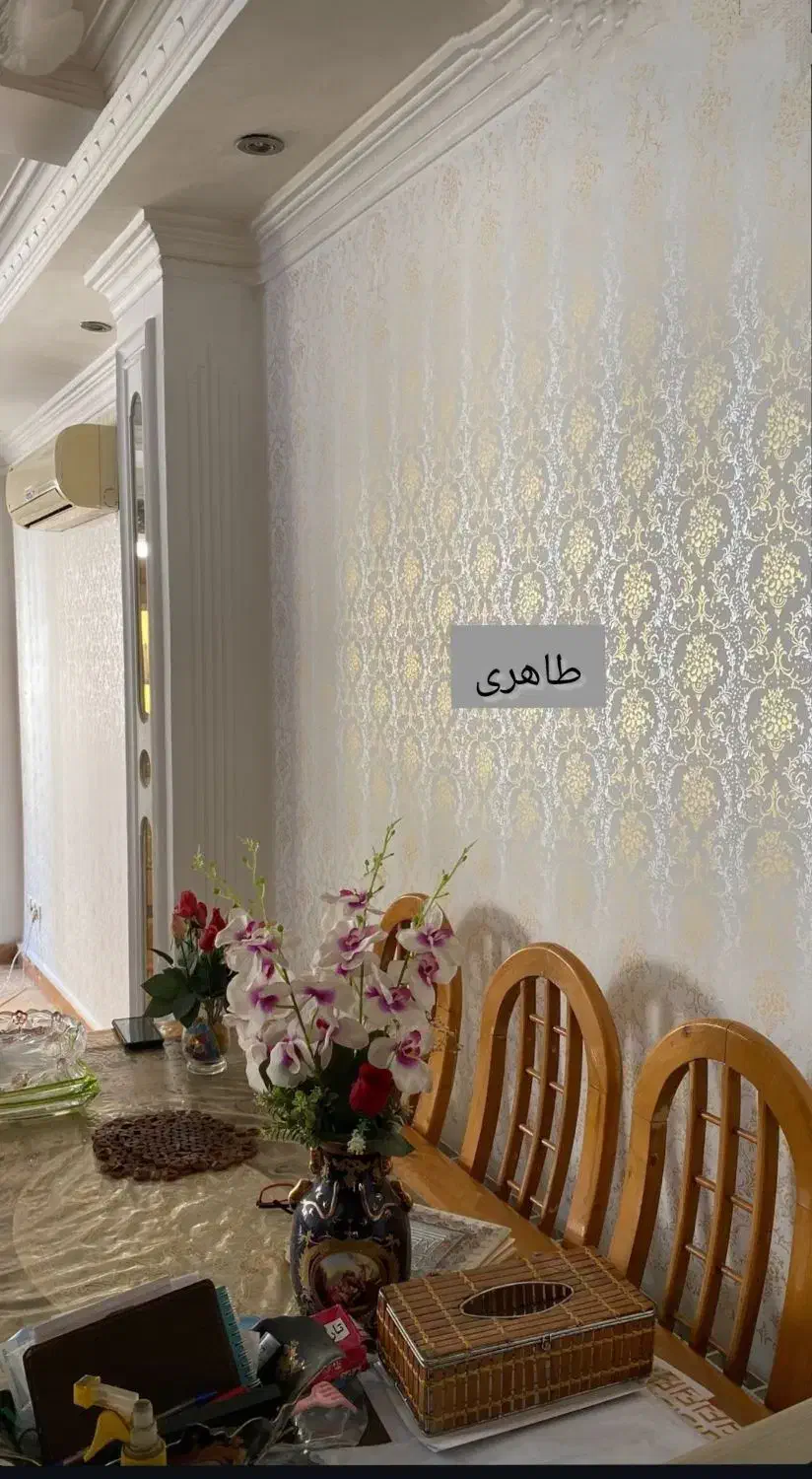 طرح رنگ کاغذ دیواری و نقاشی ساختمان|خدمات پیشه و مهارت|همدان, |دیوار